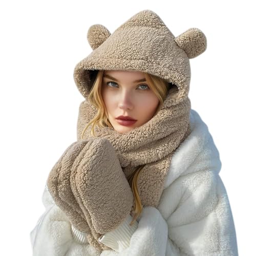 Bear Scarf Hat