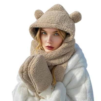 Bear Scarf Hat